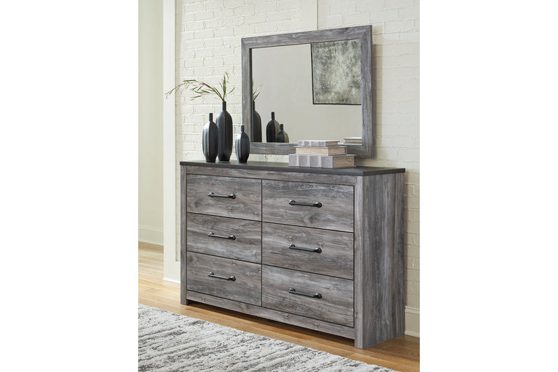 Bronyan Dark Gray Dresser and Mirror -  Ashley - Lara Furniture