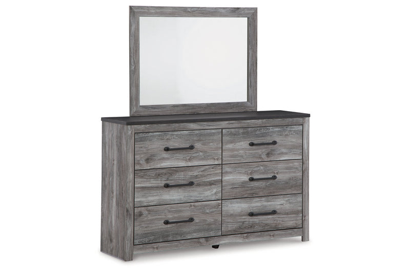 Bronyan Dark Gray Dresser and Mirror -  Ashley - Lara Furniture
