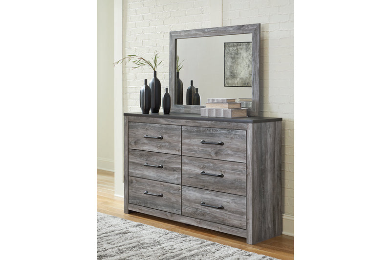 Bronyan Dark Gray Dresser and Mirror -  Ashley - Lara Furniture