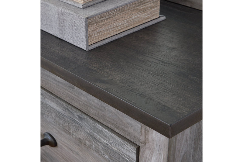 Bronyan Dark Gray Dresser and Mirror -  Ashley - Lara Furniture