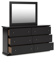 Maribel Queen Panel Bed, Dresser and Mirror from Ashley - Lara Furniture