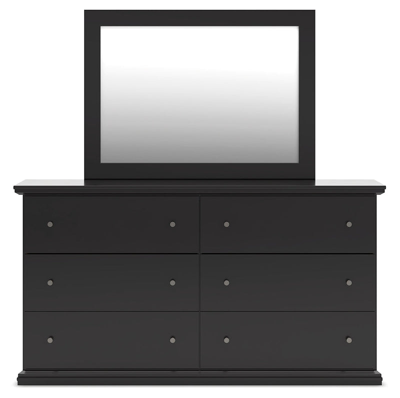 Maribel Queen Panel Bed, Dresser and Mirror from Ashley - Lara Furniture