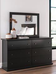 Maribel Queen Panel Bed, Dresser and Mirror from Ashley - Lara Furniture