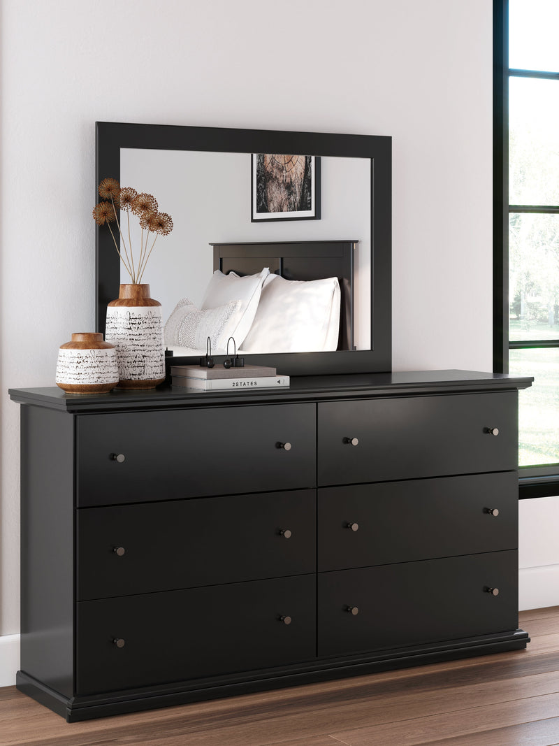 Maribel Queen Panel Bed, Dresser and Mirror from Ashley - Lara Furniture