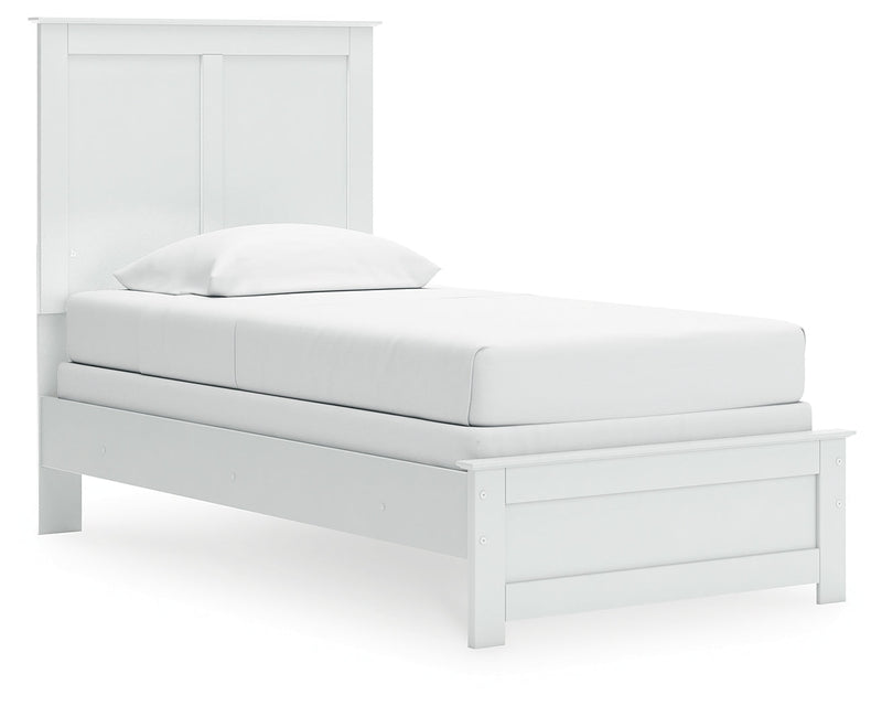 Bostwick Shoals Twin Panel Bed, Dresser and Mirror from Ashley - Lara Furniture