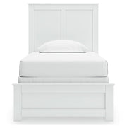 Bostwick Shoals Twin Panel Bed, Dresser and Mirror from Ashley - Lara Furniture