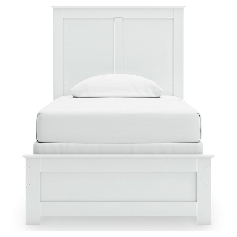 Bostwick Shoals Twin Panel Bed, Dresser and Mirror from Ashley - Lara Furniture