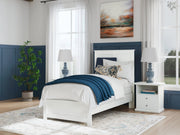 Bostwick Shoals Twin Panel Bed, Dresser and Mirror from Ashley - Lara Furniture