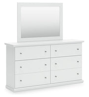 Bostwick Shoals Twin Panel Bed, Dresser and Mirror from Ashley - Lara Furniture