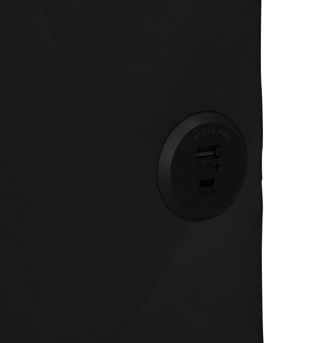 Vera Black Upholstered Velvet Queen Bed