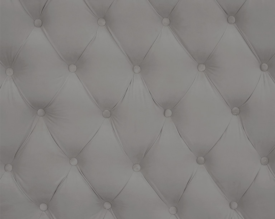Vera Gray Upholstered Velvet Queen Bed