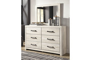 Cambeck Whitewash Dresser and Mirror -  Ashley - Lara Furniture