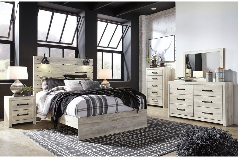 Cambeck Whitewash Dresser and Mirror -  Ashley - Lara Furniture