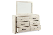 Cambeck Whitewash Dresser and Mirror -  Ashley - Lara Furniture