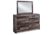 Derekson Multi Gray Dresser and Mirror -  Ashley - Lara Furniture