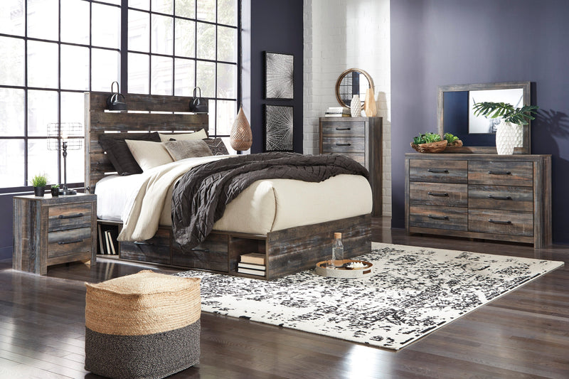 Drystan Multi Side Storage Platform Bedroom Set from Ashley - Lara Furniture