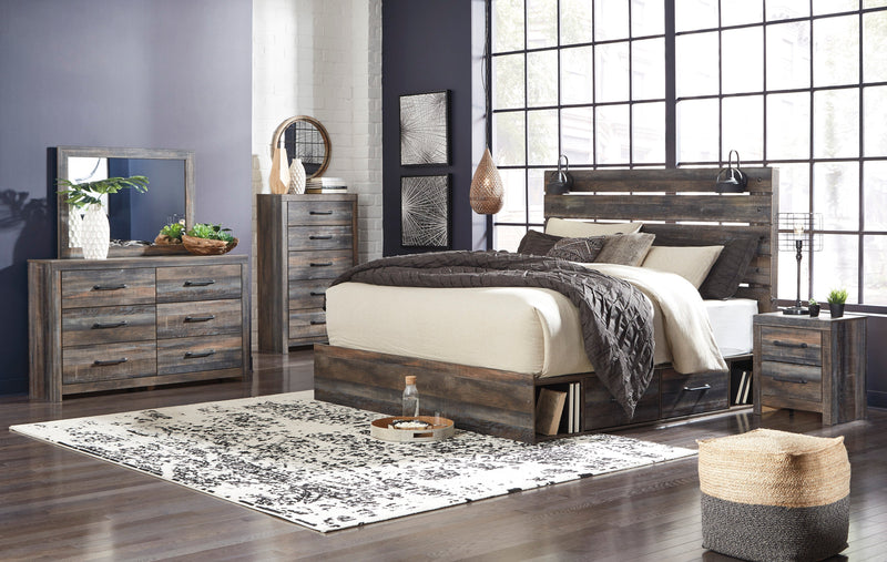 Drystan Multi Side Storage Platform Bedroom Set from Ashley - Lara Furniture