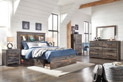 Drystan Multi Bookcase Side Storage Platform Youth Bedroom Set from Ashley - Lara Furniture