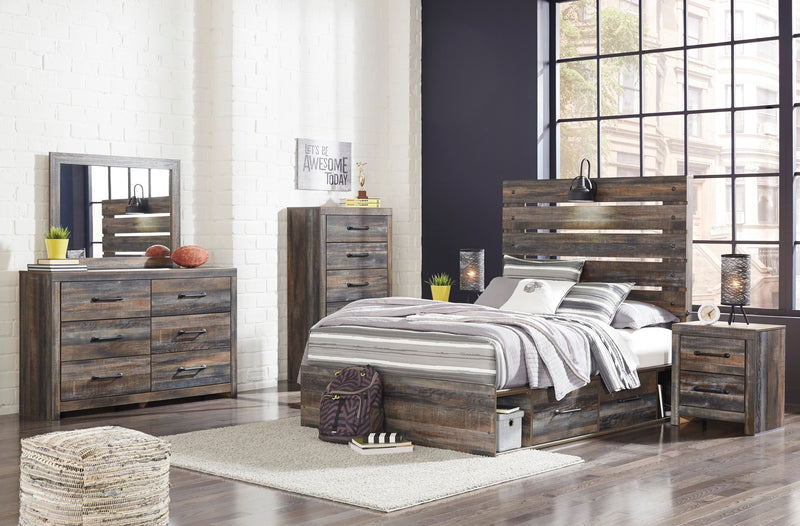 Drystan Multi Side Storage Platform Youth Bedroom Set from Ashley - Lara Furniture