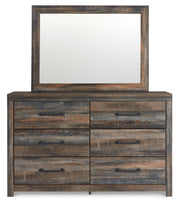 Drystan Multi Queen Panel Bed, Dresser and Mirror from Ashley - Lara Furniture