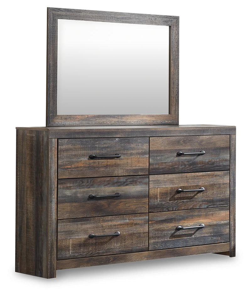 Drystan Multi Full Panel Storage Bed, Dresser, Mirror and Nightstand from Ashley - Lara Furniture