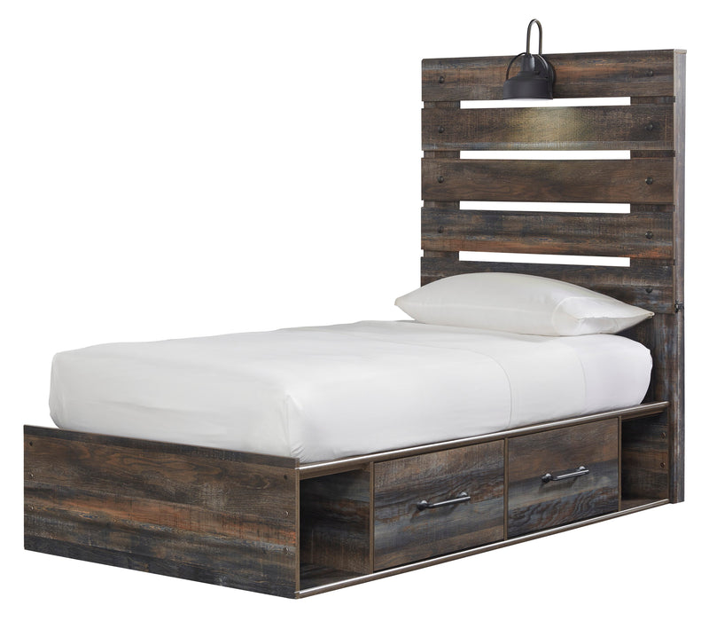 Drystan Multi Double Side Storage Platform Youth Bedroom Set from Ashley - Lara Furniture
