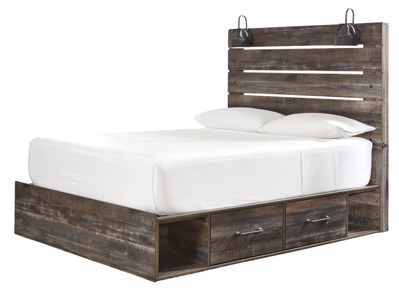 Drystan Multi Double Side Storage Platform Bedroom Set from Ashley - Lara Furniture