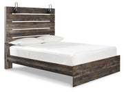 Drystan Multi Queen Panel Bed, Dresser and Mirror from Ashley - Lara Furniture