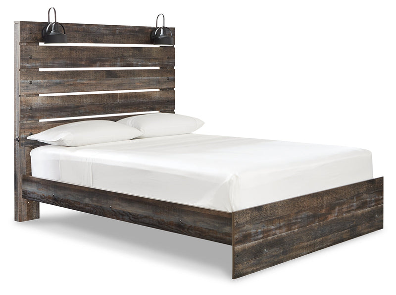 Drystan Multi Queen Panel Bed, Dresser and Mirror from Ashley - Lara Furniture