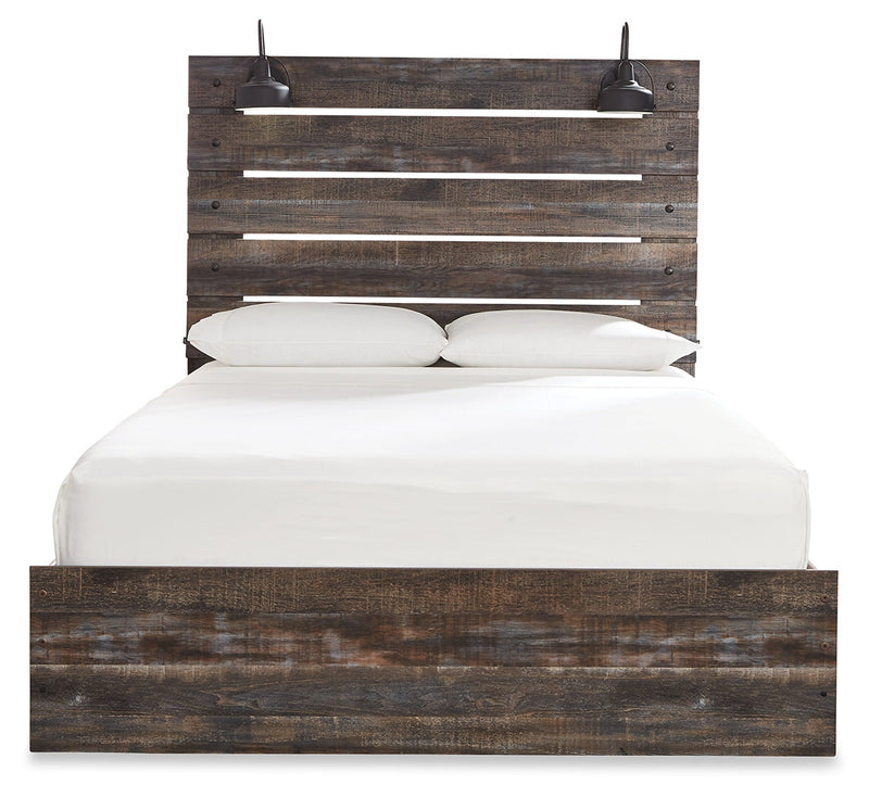 Drystan Multi Queen Panel Bed, Dresser and Mirror from Ashley - Lara Furniture