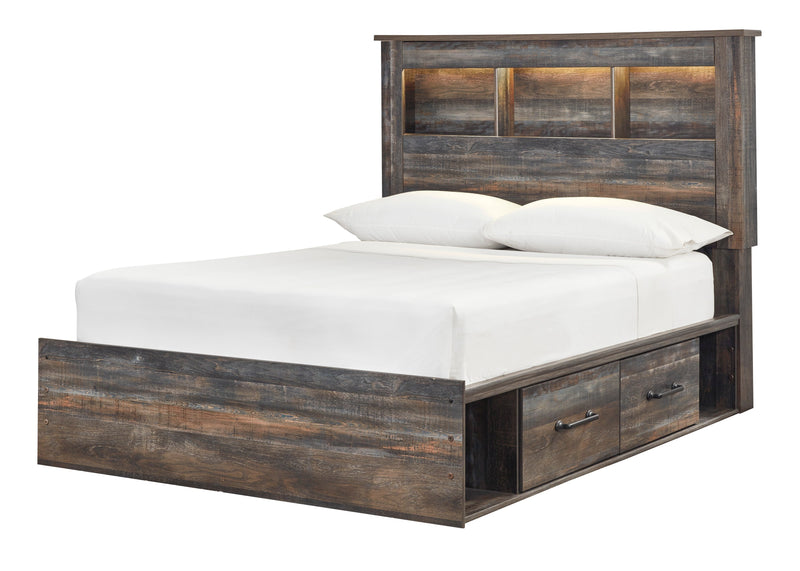 Drystan Multi Bookcase Side Storage Platform Youth Bedroom Set from Ashley - Lara Furniture