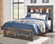 Drystan Multi Full Bookcase Storage Bed, Dresser and Mirror from Ashley - Lara Furniture