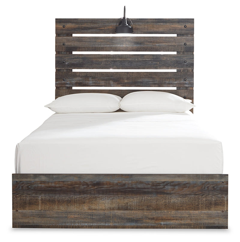 Drystan Multi Full Panel Bed, Dresser, Mirror, and Nightstand from Ashley - Lara Furniture