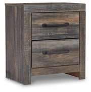 Drystan Multi King Panel Bed with Under Bed Storage, Dresser, Mirror and Nightstand from Ashley - Lara Furniture
