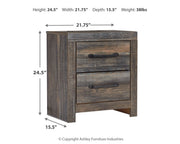 Drystan Multi Full Panel Storage Bed, Dresser, Mirror and Nightstand from Ashley - Lara Furniture