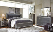 Lodanna Gray LED Platform Bedroom Set from Ashley - Lara Furniture