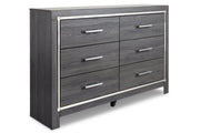 Lodanna Gray Dresser and Mirror -  Ashley - Lara Furniture