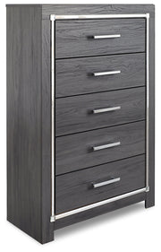 Lodanna Gray Full Storage Bed, Chest and Nightstand from Ashley - Lara Furniture