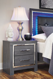 Lodanna Gray Full Storage Bed, Chest and Nightstand from Ashley - Lara Furniture