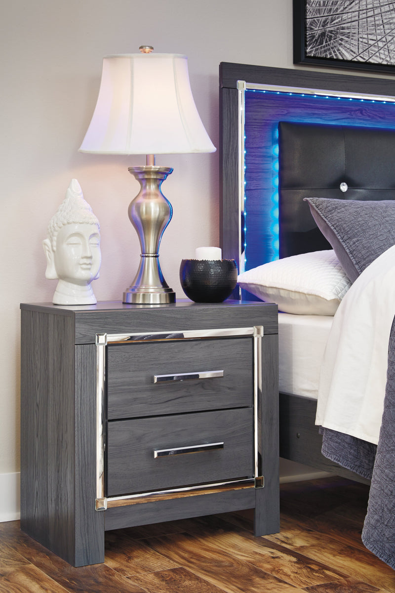 Lodanna Gray Full Storage Bed, Chest and Nightstand from Ashley - Lara Furniture