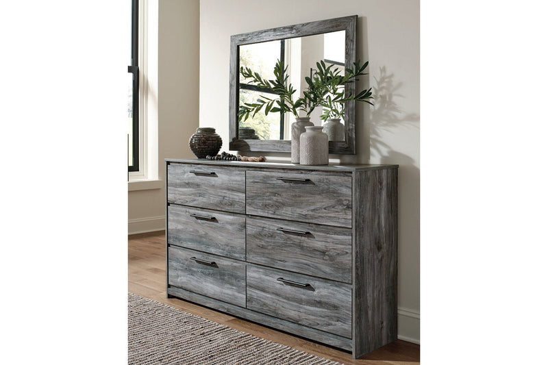 Baystorm Gray Dresser and Mirror -  Ashley - Lara Furniture