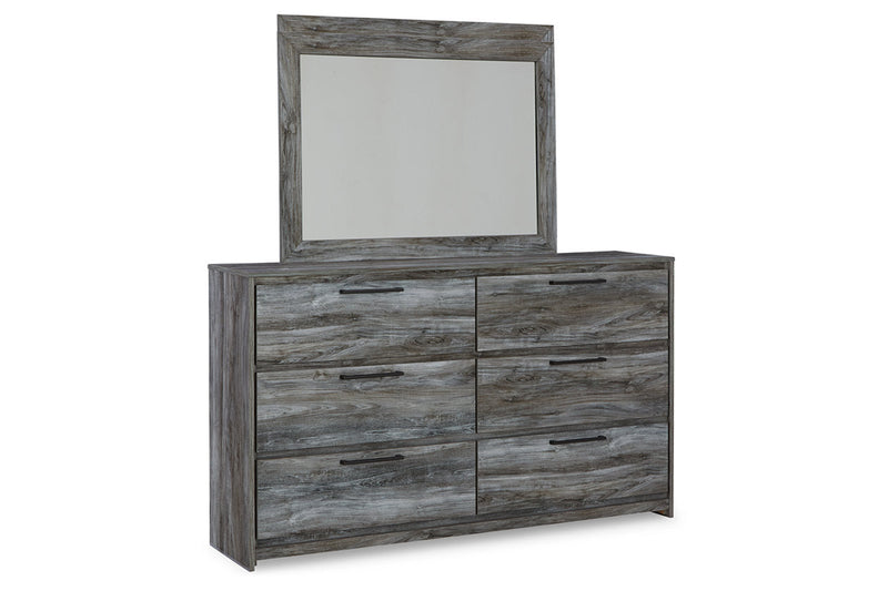 Baystorm Gray Dresser and Mirror -  Ashley - Lara Furniture