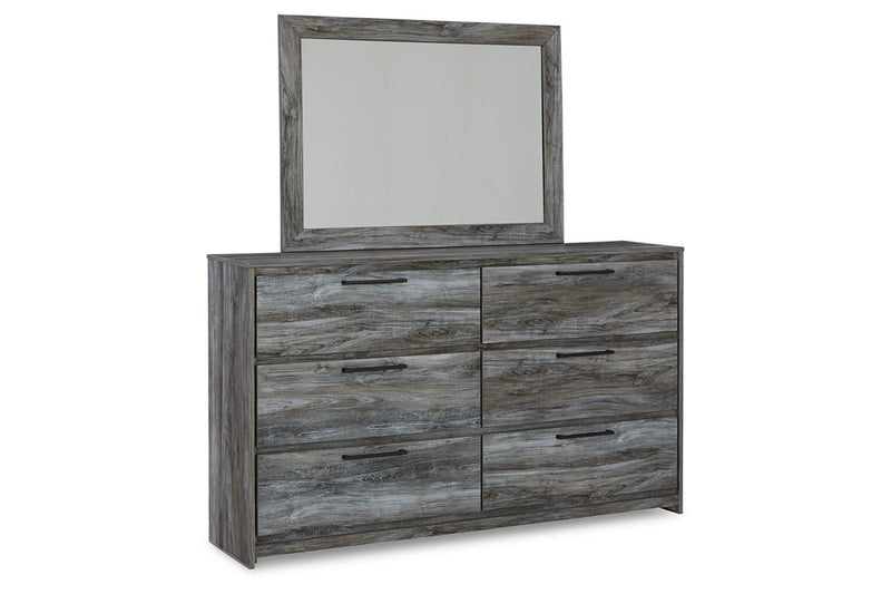 Baystorm Gray Dresser and Mirror -  Ashley - Lara Furniture