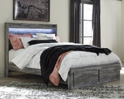 Baystorm Gray Queen Panel Storage Bed, Dresser and Nightstand from Ashley - Lara Furniture