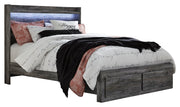Baystorm Gray Queen Panel Storage Bed, Dresser and Nightstand from Ashley - Lara Furniture