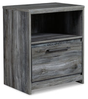 Baystorm Gray Queen Panel Storage Bed, Dresser and Nightstand from Ashley - Lara Furniture