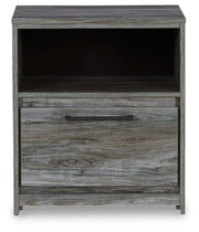 Baystorm Gray Queen Panel Storage Bed, Dresser and Nightstand from Ashley - Lara Furniture