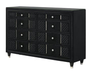 Armany Black Dresser from Crown Mark - Lara Furniture