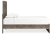 Ralinksi Gray Twin Panel Bed -  Ashley - Lara Furniture
