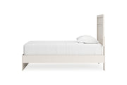 Stelsie White Twin Panel Bed -  Ashley - Lara Furniture